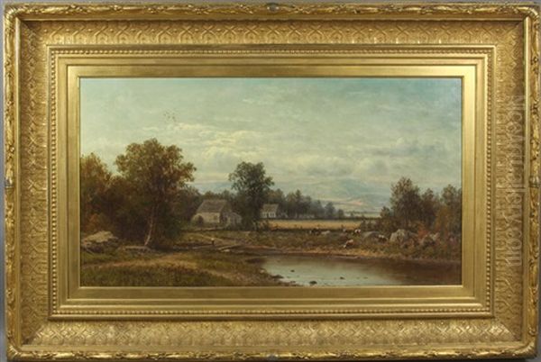 New England Farm Scene - view 1