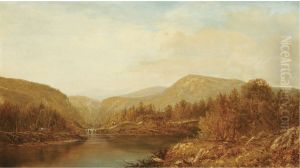 Autumn Landscape by Charles Wilson Knapp