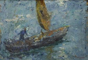 Barca A Vela by Leonardo Bazzaro