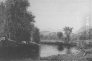Pastoral Landscape by Charles Wilson Knapp