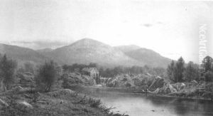 Old Mill, Adirondacks by Charles Wilson Knapp
