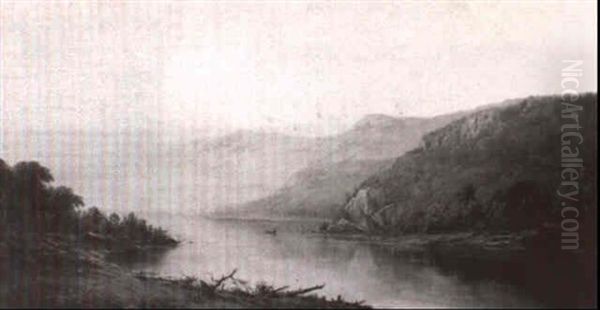 Mountain River Scene - view 1