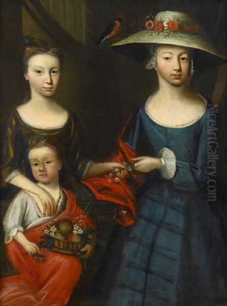 Three Elegant Children - view 1