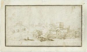 Landscape With Fishermen And Farmsteads.