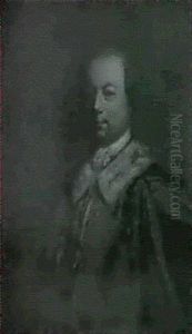 Portrait Of A Gentleman, Said To Be Sir Philip Monkton, Bust Length, Wearing Robes Of Office by George Knapton