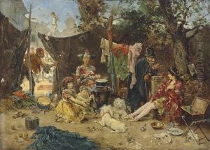 Behind The Scenes by Ludwig Knaus