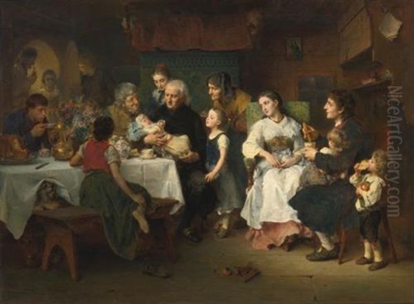 Die Taufe (the Christening) - view 1