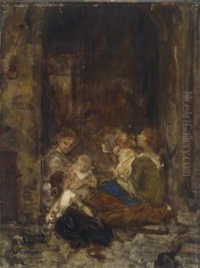 Mutter Mit Kindern (study) Mutter Mit Kindern (study)