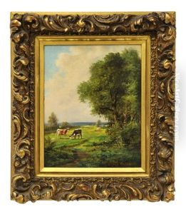 Untitled (grazing Cows In The Landscape) Untitled (grazing Cows In The Landscape)