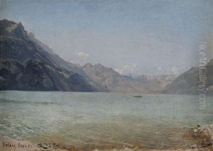 Am Brienzer See by Ludwig Knaus