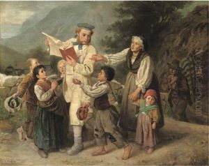 The Curious Traveller by Ludwig Knaus