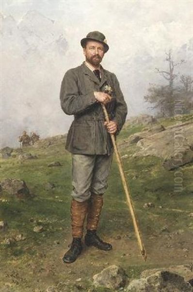 Wilhelm Adolf Von Carstanjen Als Bergsteiger - view 1