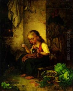 A Brief Respite by Ludwig Knaus