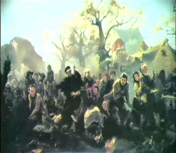 Der Taschendieb Auf Dem Wochenmarkt - view 1