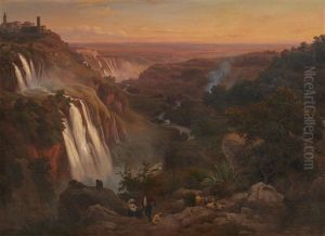 The Waterfall At Tivoli