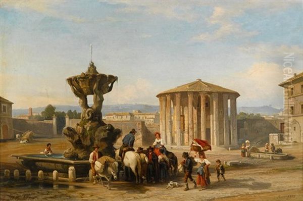 Temple Of Vesta, Rome - view 1
