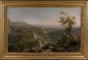 Vue De Tivoli Et De Ses Environs