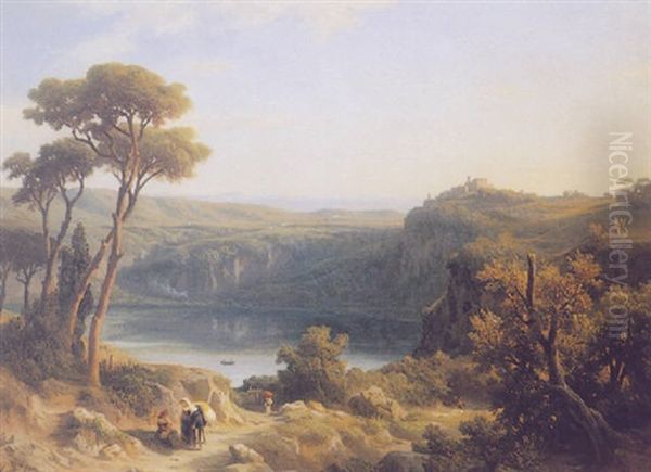 View Of Lake Nemi - view 1