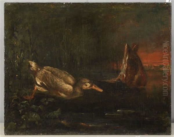 Landscape With Two Ducks - view 1