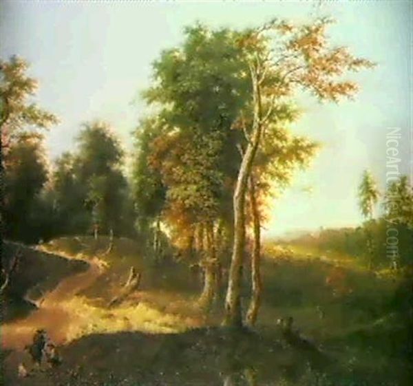 Niederlandische Landschaft Mit Staffage - view 1