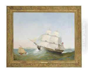The East Indiaman Exeter Making For The Ladrone Islands, China