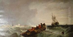 The Dawn - Squall Clearing by William Adolphus Knell