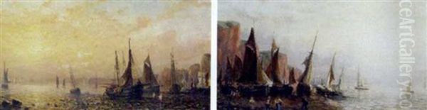 Morning Ashore On Devon Coast (+ Evening On Cornish Coast; Pair) - view 1