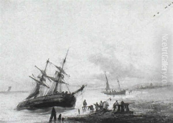 Segelschiffe An Der Kuste - view 1
