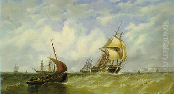 Blustery Day In The Channel - view 1