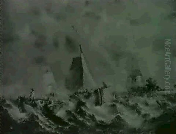 Marine Med Fiskerbade I Hoj So - view 1