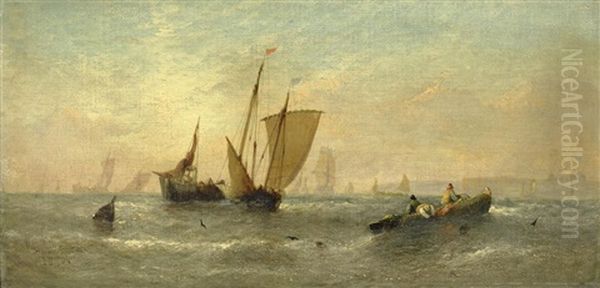 Fishing Boats Making Ready For Sea; And A Companion (a Pair) - view 1