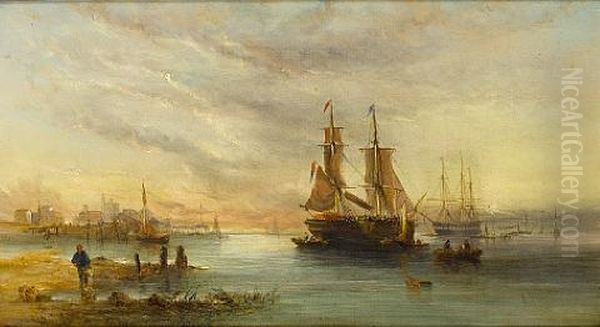 A Sunlit Estuary - view 1