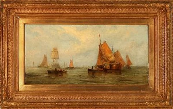 Fishing Boats In A Calm - view 1