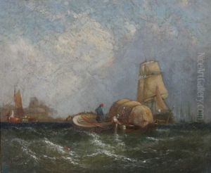 Isle Of Dogs by William Callcott Knell