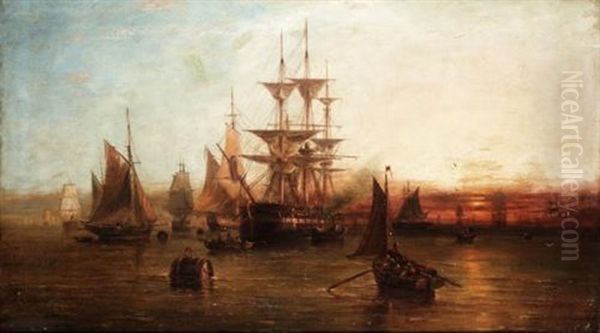Shipping At The Mouth Of The Thames - view 1
