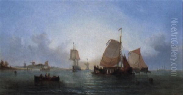A Summer's Morning Off The Dutch Coast - view 1