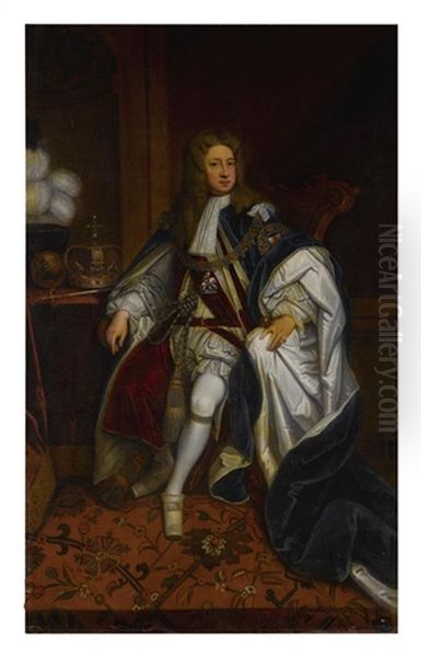 Portrait Of King George I (1660-1727), Full Length - view 1
