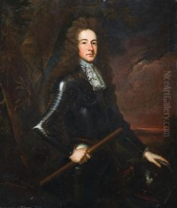 Portrait Of Sir Henry Booth, Half-length, In Armour, Before A Landscape