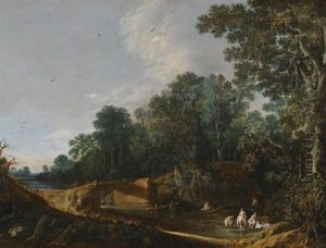 Landscape With The Toilet Of Venus