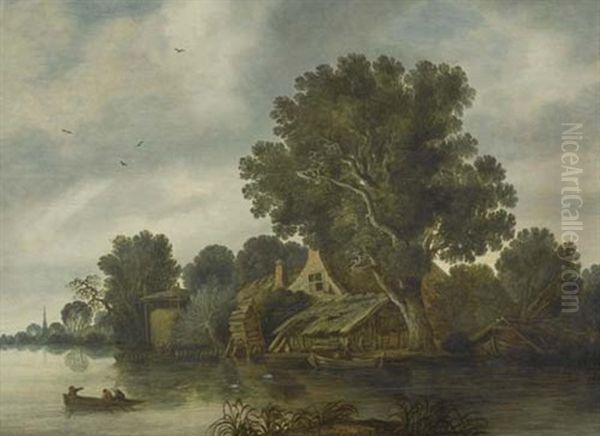 Flusslandschaft - view 1
