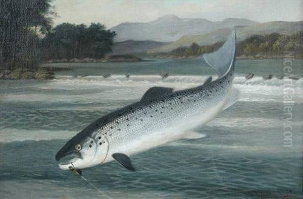 Salmon On The Fly - view 1