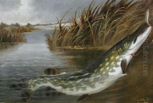 Gaffed Pike by A. Roland Knight