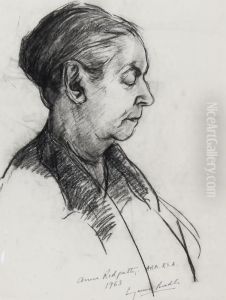 Portrait Of Anne Redpath by Suzanne Beadle