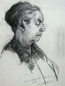 "portrait Of Anne Redpat by Suzanne Beadle