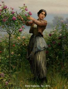 Chinese Pheasants by Daniel Ridgway Knight