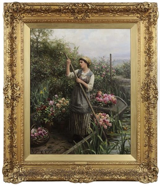 Collecting Flowers - view 1