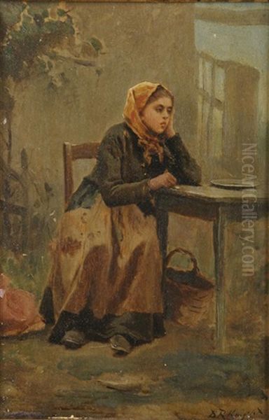 Seated Woman, Study (+ Horse's Head Study, Verso) - view 1