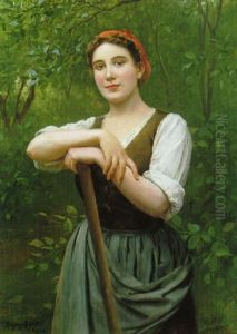 Peasant Girl by Daniel Ridgway Knight