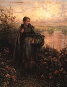 Morning Chill by Daniel Ridgway Knight