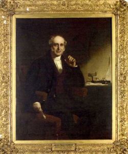 Portrait Of Lestock Peach Wilson Seated by John Prescott Knight